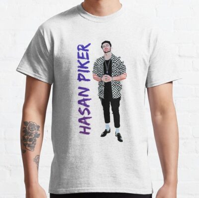Handsome Gaming Hasan Piker Journalist Limited Edition Retro Style T-Shirt Official Hasan Piker Merch